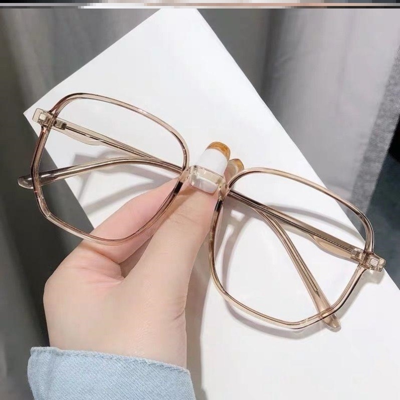 Mắt Kính Gọng Đa Giác Thời Thượng Cá Tính