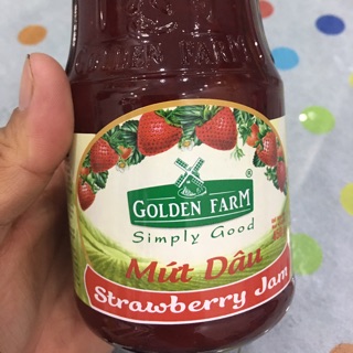 mứt dâu goldenfarm 450g
