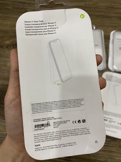 Ốp iphone Apple clear case  11 Pro chính hãng 99%