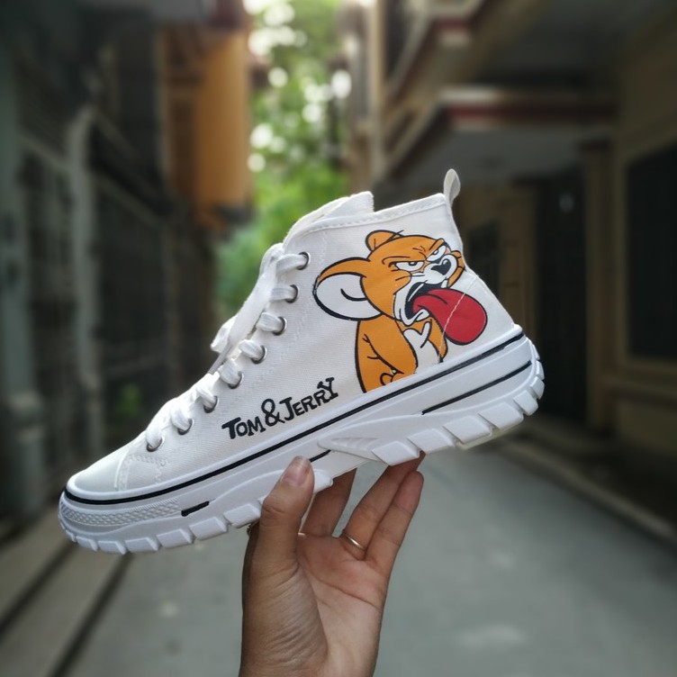 giay convers ca tinh co cao tom& jerry