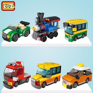【surprise egg】Trứng đồ chơi xe công trình 4009 LOZ