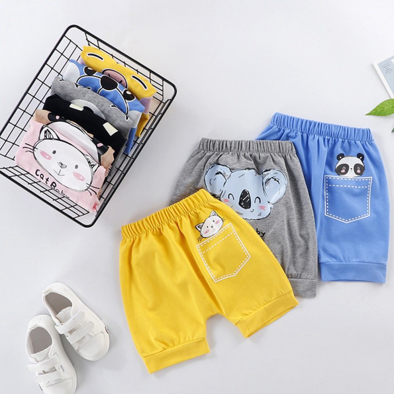 Quần Short Cotton Cho Bé Trai / Gái