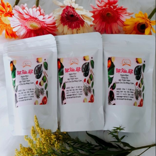 Bột Rửa Mặt Thảo Dược handmade 🌿🌿🌿