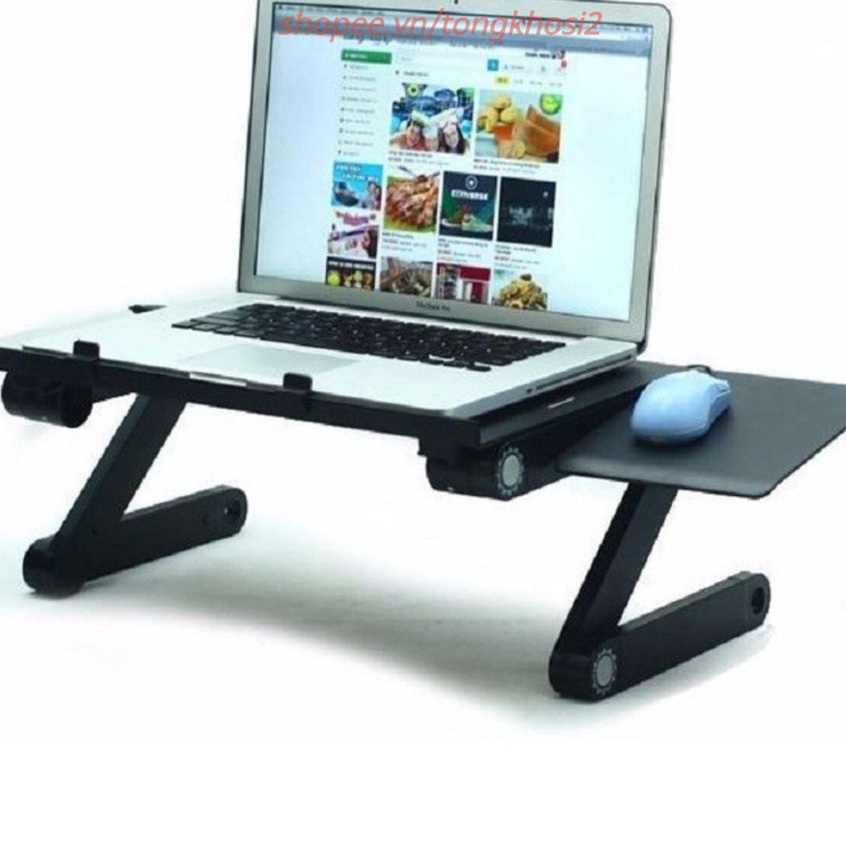 Bàn Để Laptop Gấp Gọn Đa Năng Có Lưới Tản Nhiệt Thông Minh Hàng Nhập Khẩu