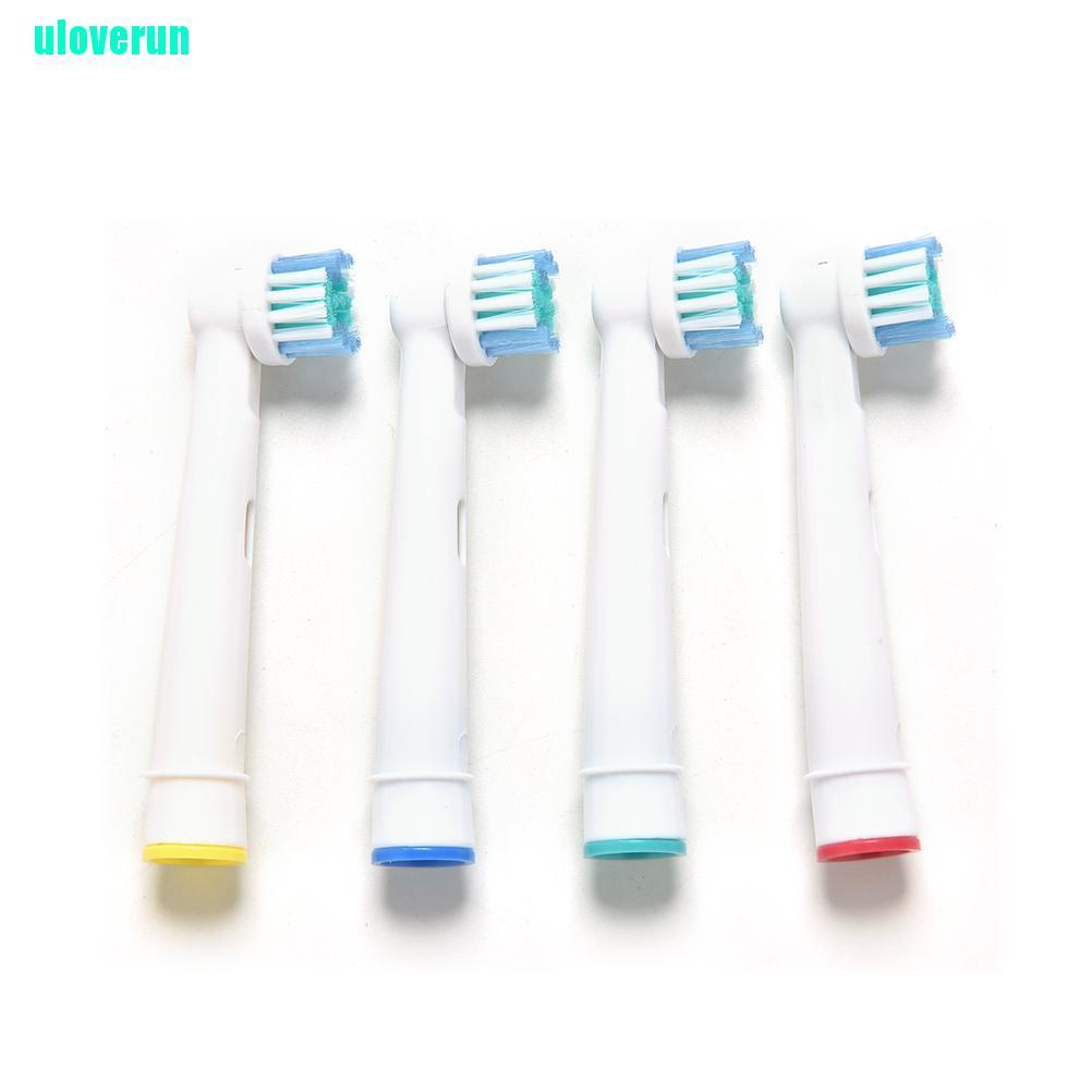Set 4 Đầu Bàn Chải Đánh Răng Điện EB17-4 Thay Thế Dành Cho Braun Oral B