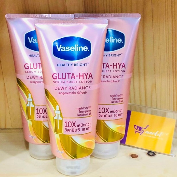 Sữa dưỡng thể Vaseline Healthy Bright Gluta HYA Serum 10X 5.0 thái lan