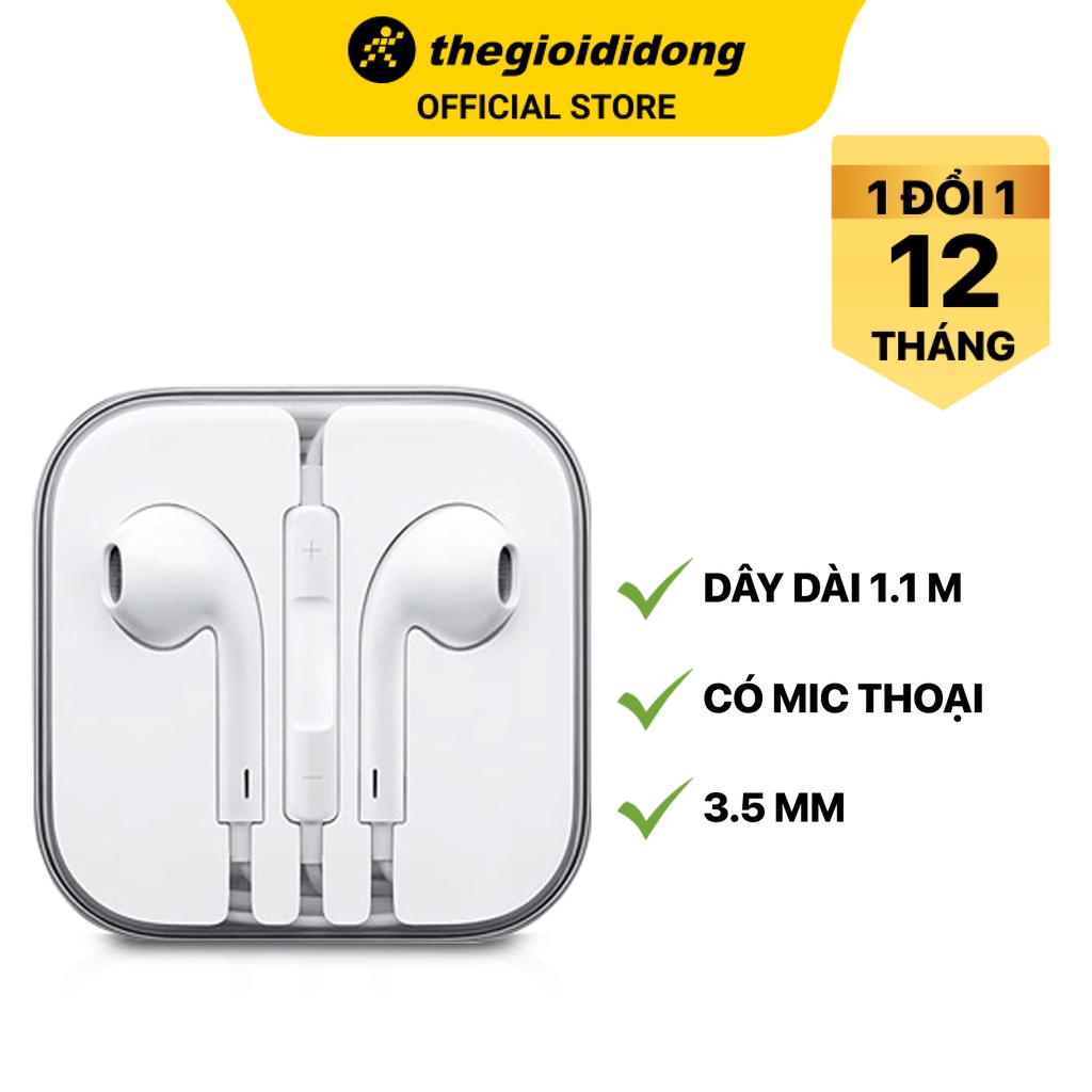 Tai nghe nhét tai Apple Earpods MNHF2 - Chính hãng BH 12 tháng