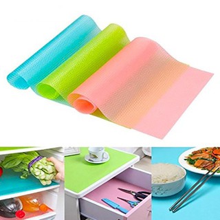 4Pcs Refrigerator Pad Antibacterial Antifouling Absorption Fridge Mats