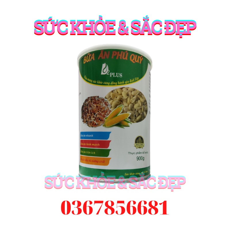 Bữa ăn phú quý D2 Plus – 900g