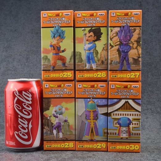 Set 6 Mô Hình Nhân Vật Phim Dragon Ball Super 5 Dễ Thương - E3 Audio Miền Nam