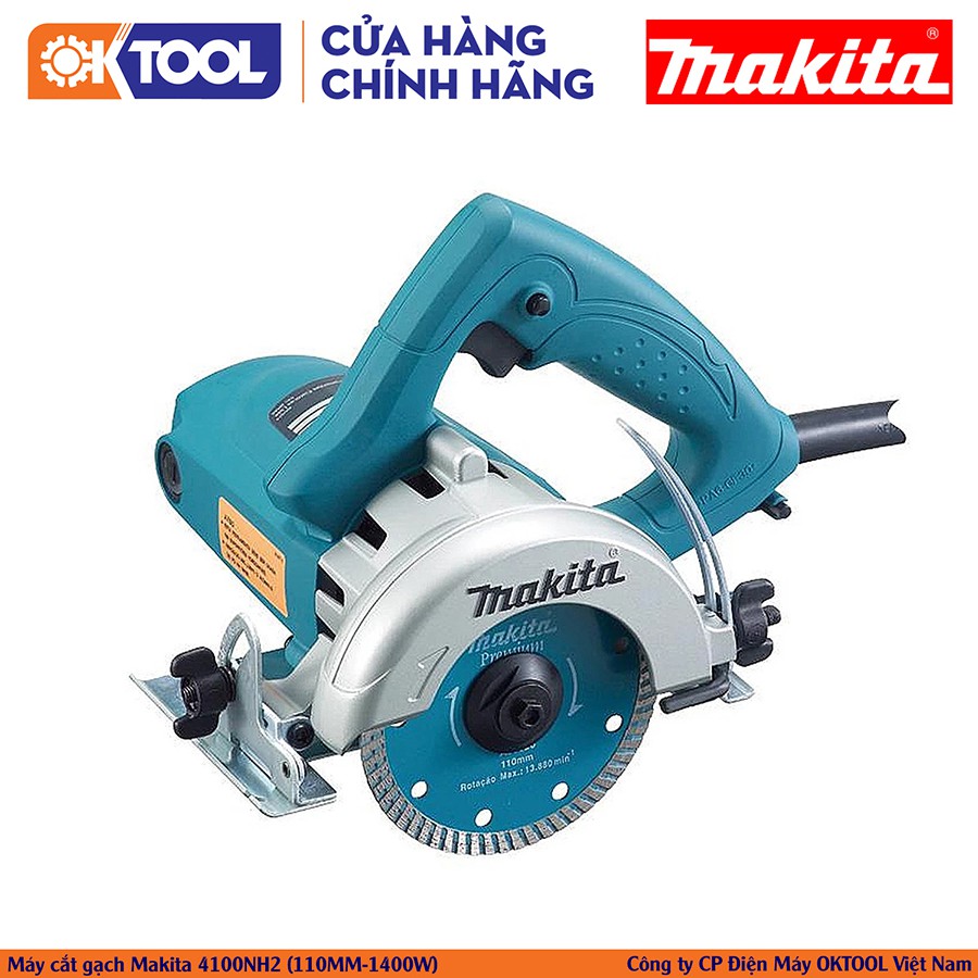 [Hàng Chính Hãng] MÁY CẮT GẠCH MAKITA 4100NH2 (110MM-1400W)