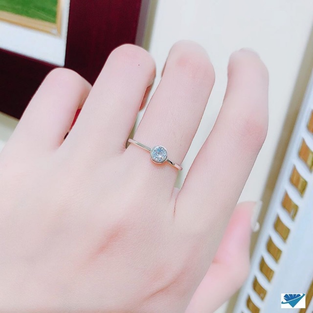 NHẪN NỮ BẠC TA - NHẪN NỮ Ổ ĐÁ NHIỀU MÀU SANG CHẢNH