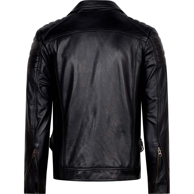 Áo da Biker Jacket – MS R022045BL
