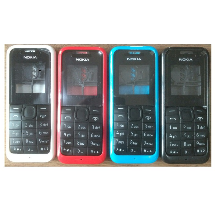 Vỏ Nokia 105 2 sim đuôi sạc dẹp
