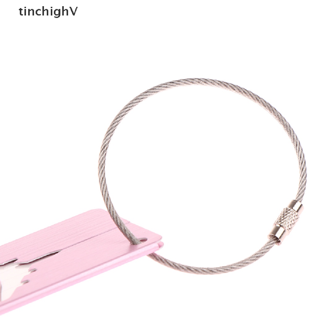 Thẻ Tên Hành Lý Du Lịch Bằng Hợp Kim Nhôm