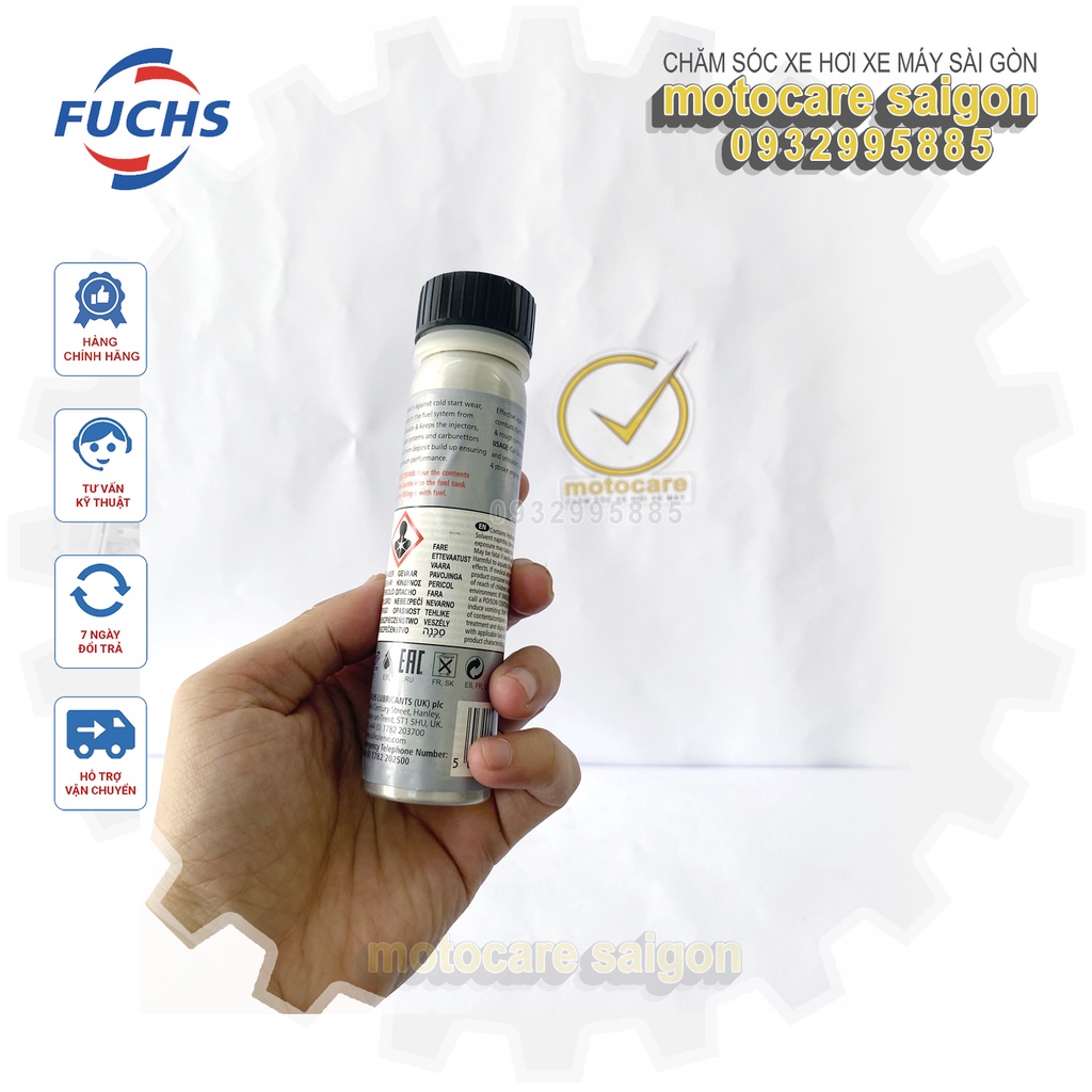 Phụ gia vệ sinh hệ thống nhiên liệu Fuchs Silkoelen Pro FST