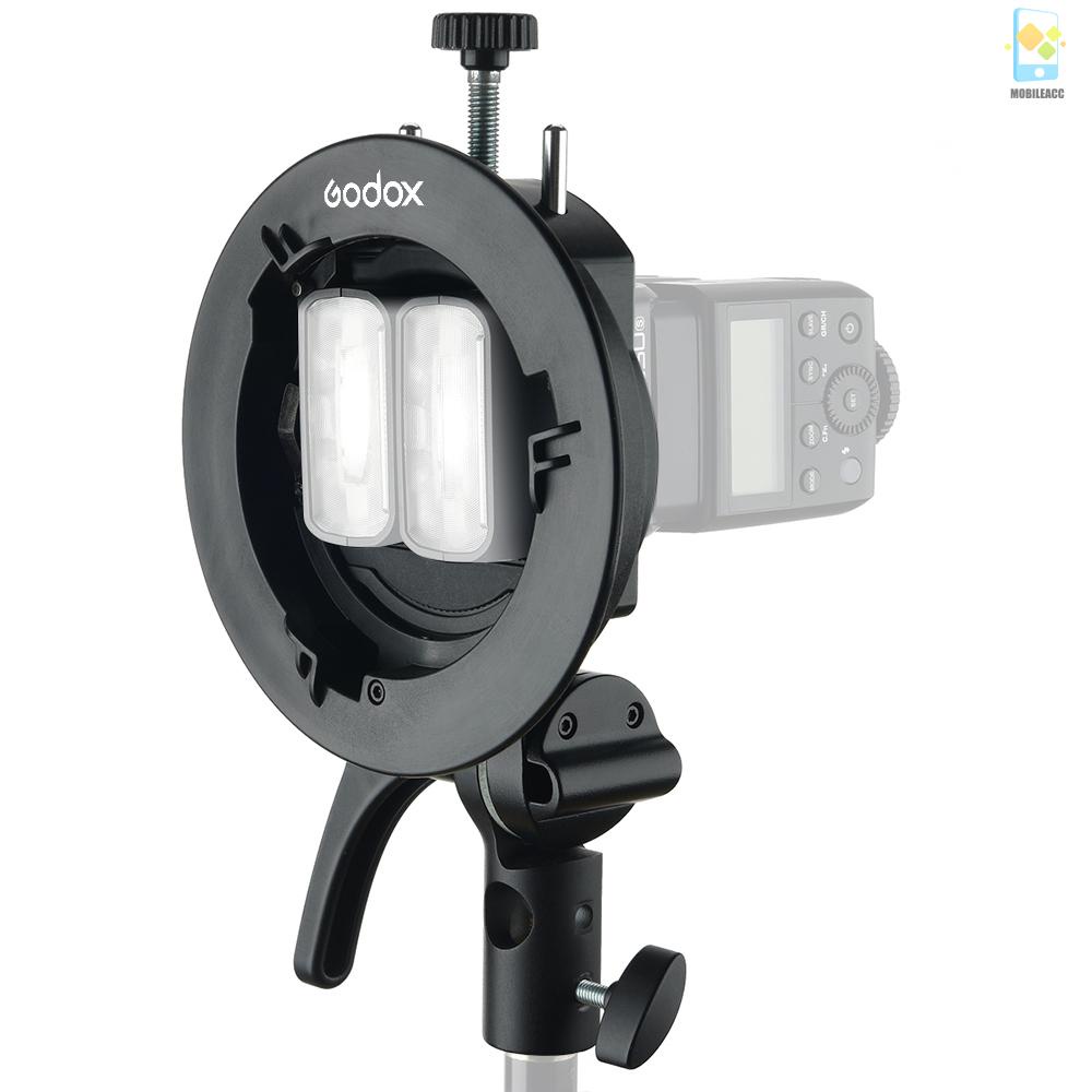 Mới Giá Đỡ Đèn Flash Godox S2 Loại Chữ S Cho Godox V1 Serie V860Ii Series Tt350 Series Ad400Pro Ad200Pro