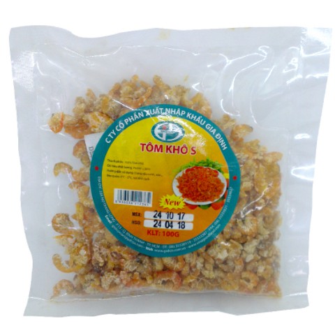 Tôm khô S 100g(Gói)