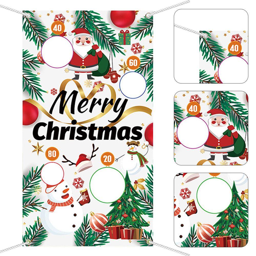 Cờ Trang Trí Giáng Sinh 2022 Hình Ông Già Noel / Người Tuyết An Toàn Cho Người Lớn Và Trẻ Em