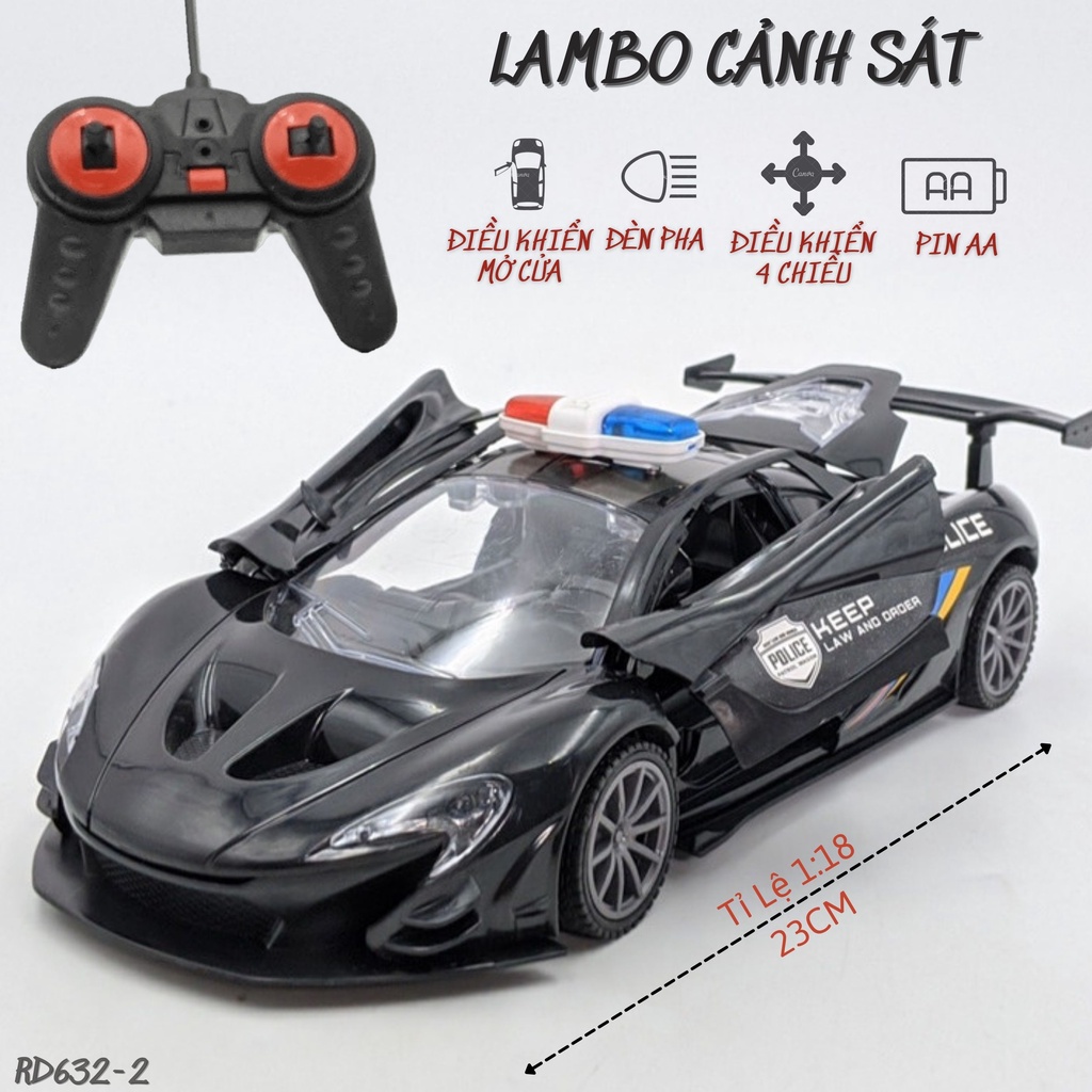 Bô Sưu Tập  Xe Cảnh Sát điều khiển từ xa - Xe cảnh sát Dubai