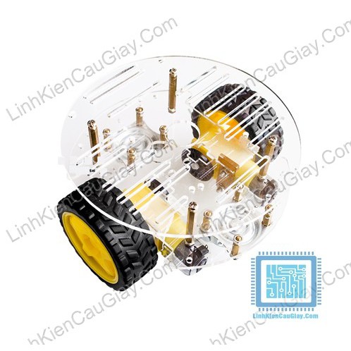 COMBO KHUNG XE ROBOT RÙA 2 TẦNG MICA TRONG