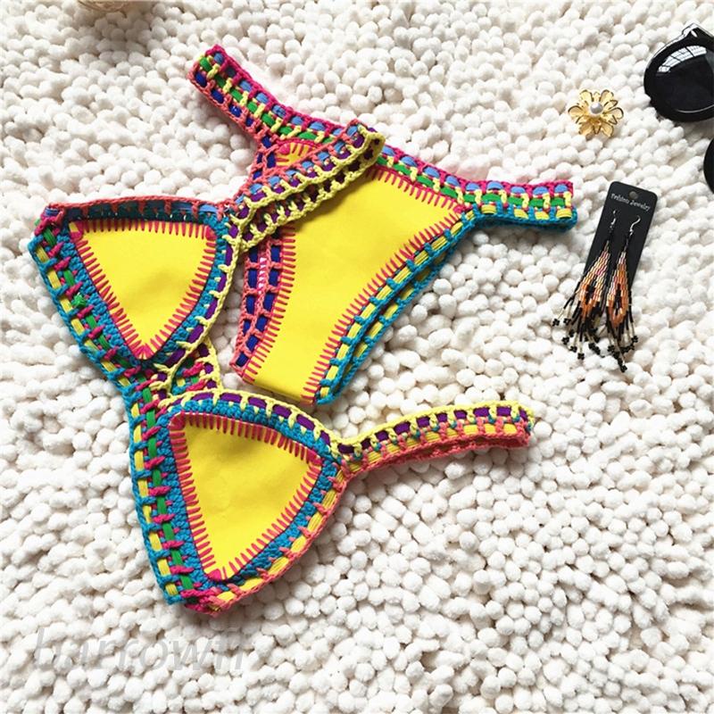 Bộ Bikini Tam Giác Mềm Mại Quyến Rũ Cho Nữ