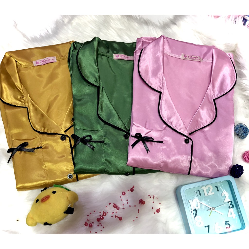 ❤Bigsize❤ Đồ bộ bigsize lụa form rộng 60-75kg (ko túi quần) 🍑 pijama bigsize 🍑 freeship