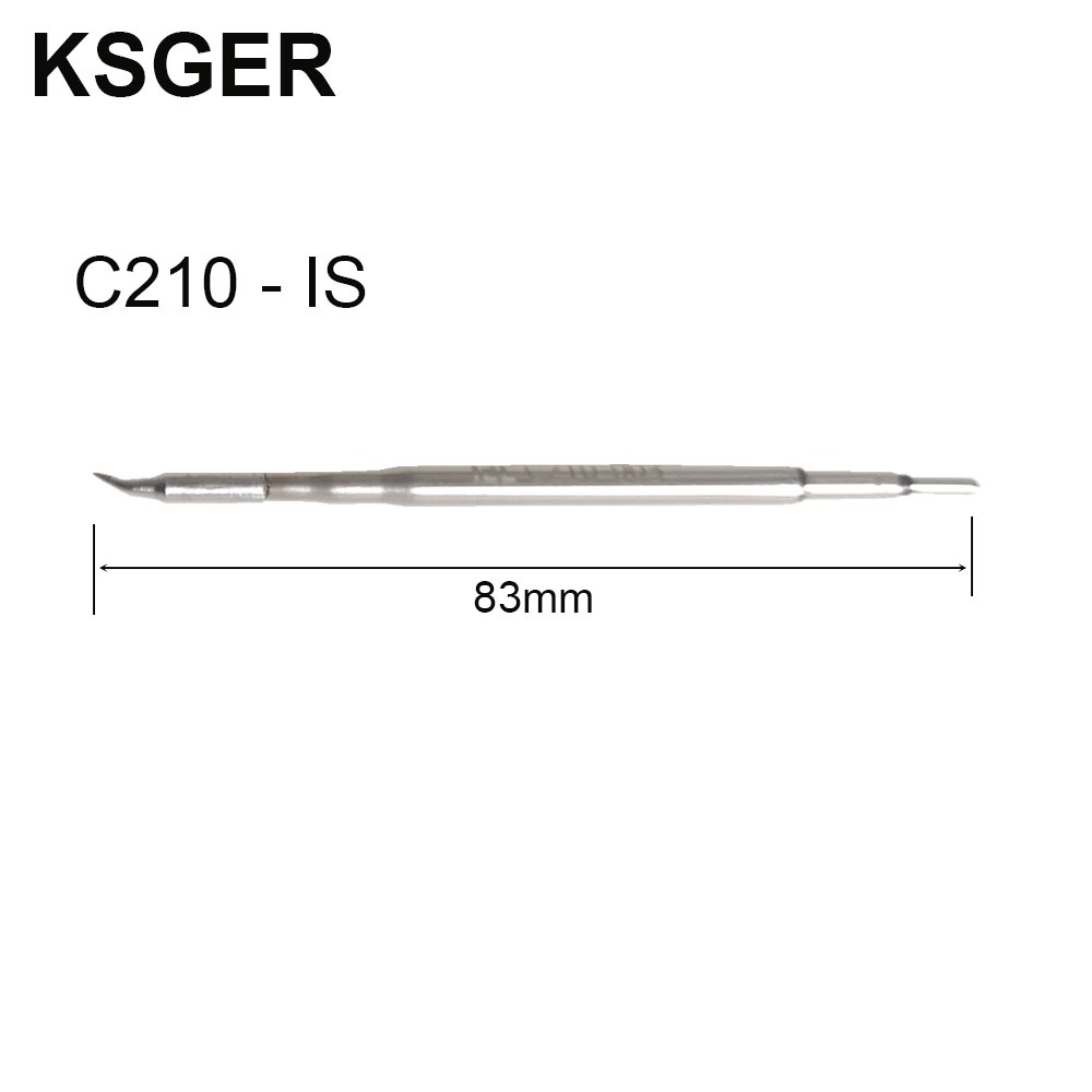 Đầu Hàn KSGER C210 Tip K IS I Cho Thiết Bị Điều Khiển Trạm Hàn Tự Động Tắt / Mở Thông Minh 13 Inch 1s Similar JBC-210