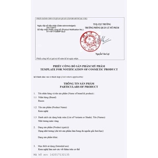 Kem Nghệ Dưỡng Sáng Da, Mờ Thâm Rucos