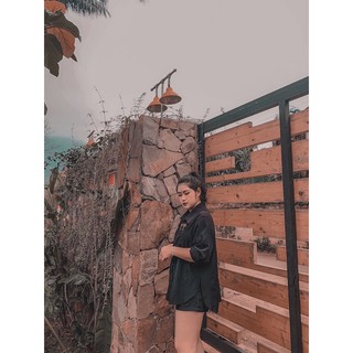 SƠ MI TRẮNG ĐEN TAG XÍCH