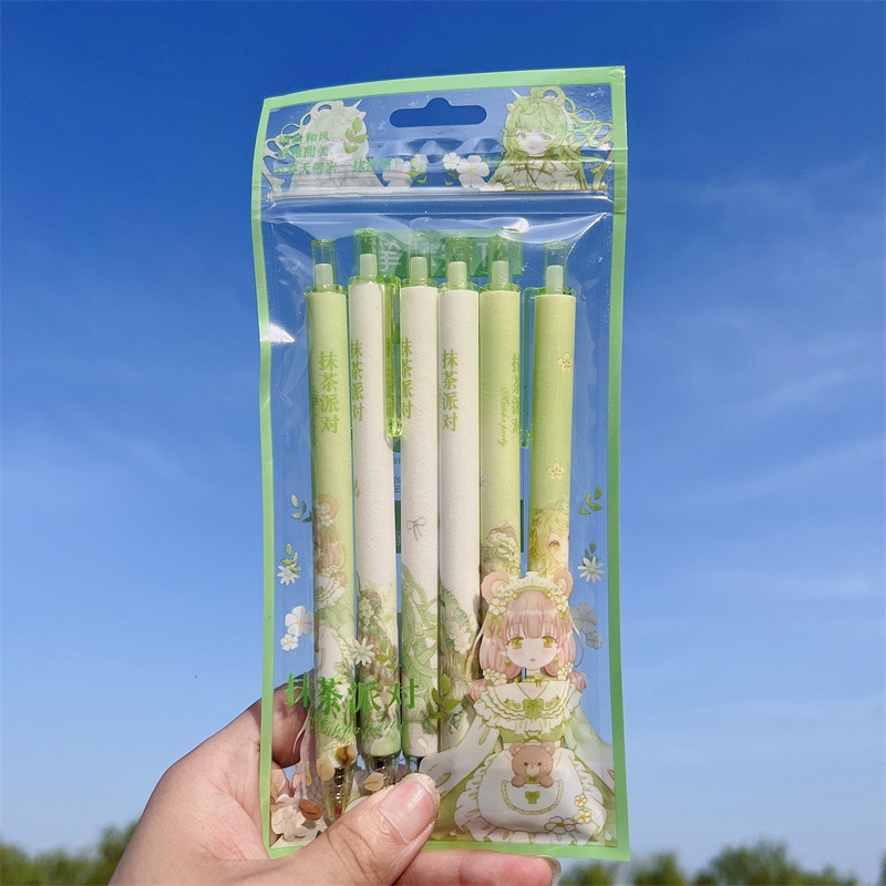 Bút Mực Gel Màu Đen Phong Cách Truyện Tranh Cổ Điển Chất Lượng Cao