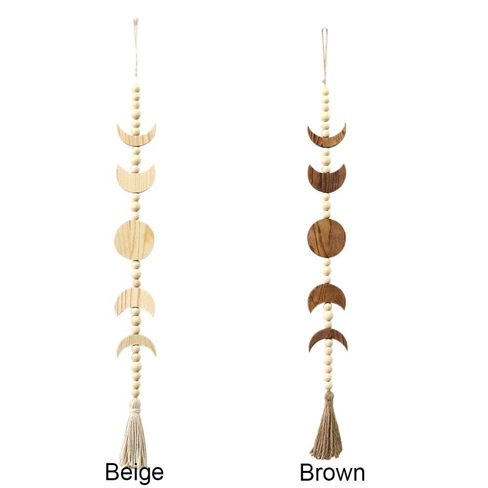 Chuỗi Hạt Gỗ Treo Tường Trang Trí Phong Cách Boho KENT1