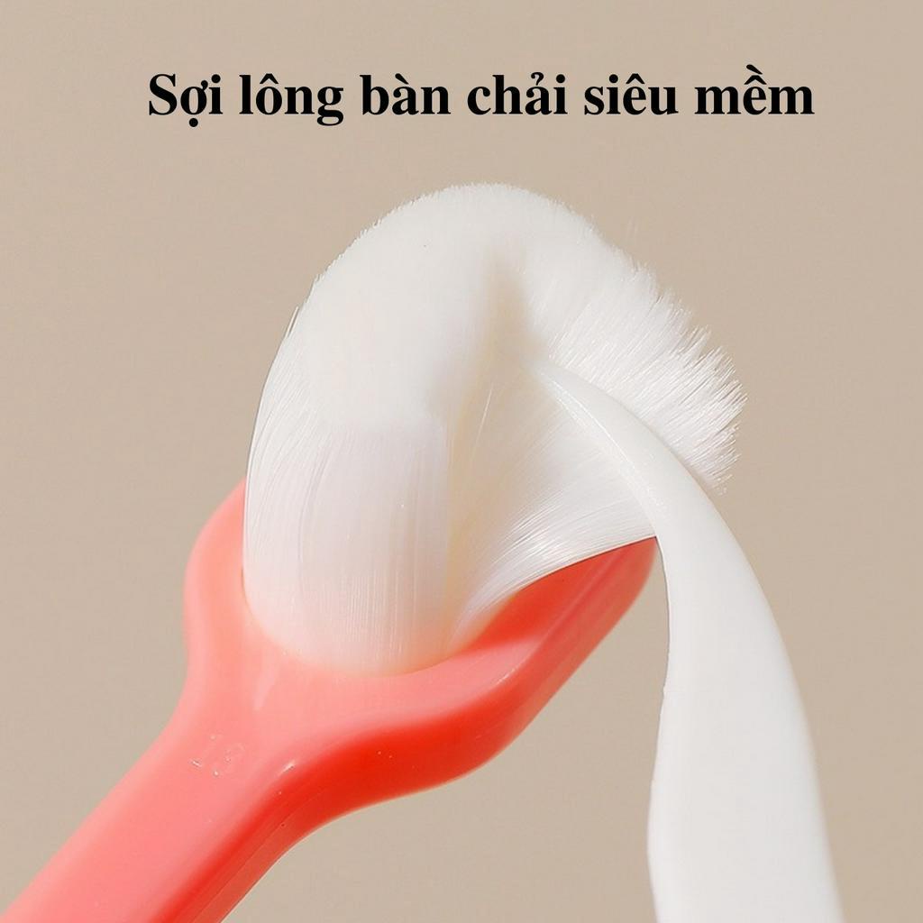 Bàn chải đánh răng cho bé từ 2 đến 10 tuổi hình heo dễ thương, bàn chải lông tơ mềm mại sẽ giúp bé thích đánh răng hơn