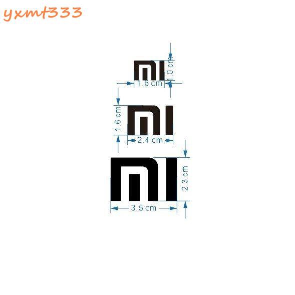 Mi Miếng Dán Logo Xiaomi Bằng Kim Loại Trang Trí Máy Tính Bảng Laptop Tv | BigBuy360 - bigbuy360.vn
