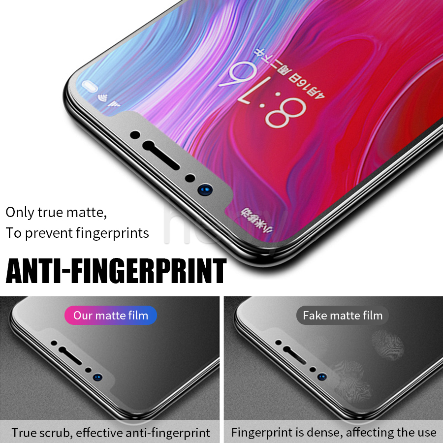 (Miễn Phí 1) Miếng Dán Cường Lực 2 Trong 1 Cho Xiaomi Redmi Note 10 10s 9 9s 8 7 Pro 9a 9c K40 K30 K20 Mi 10t 9t Pocophone F1 Poco F2 M3 F3 X3