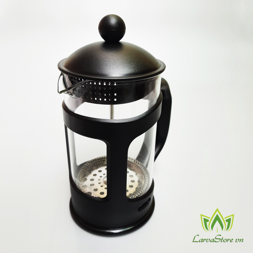 Bình Pha Trà, Cà Phê Thủy Tinh LocknLock French Press 800ml LLG018