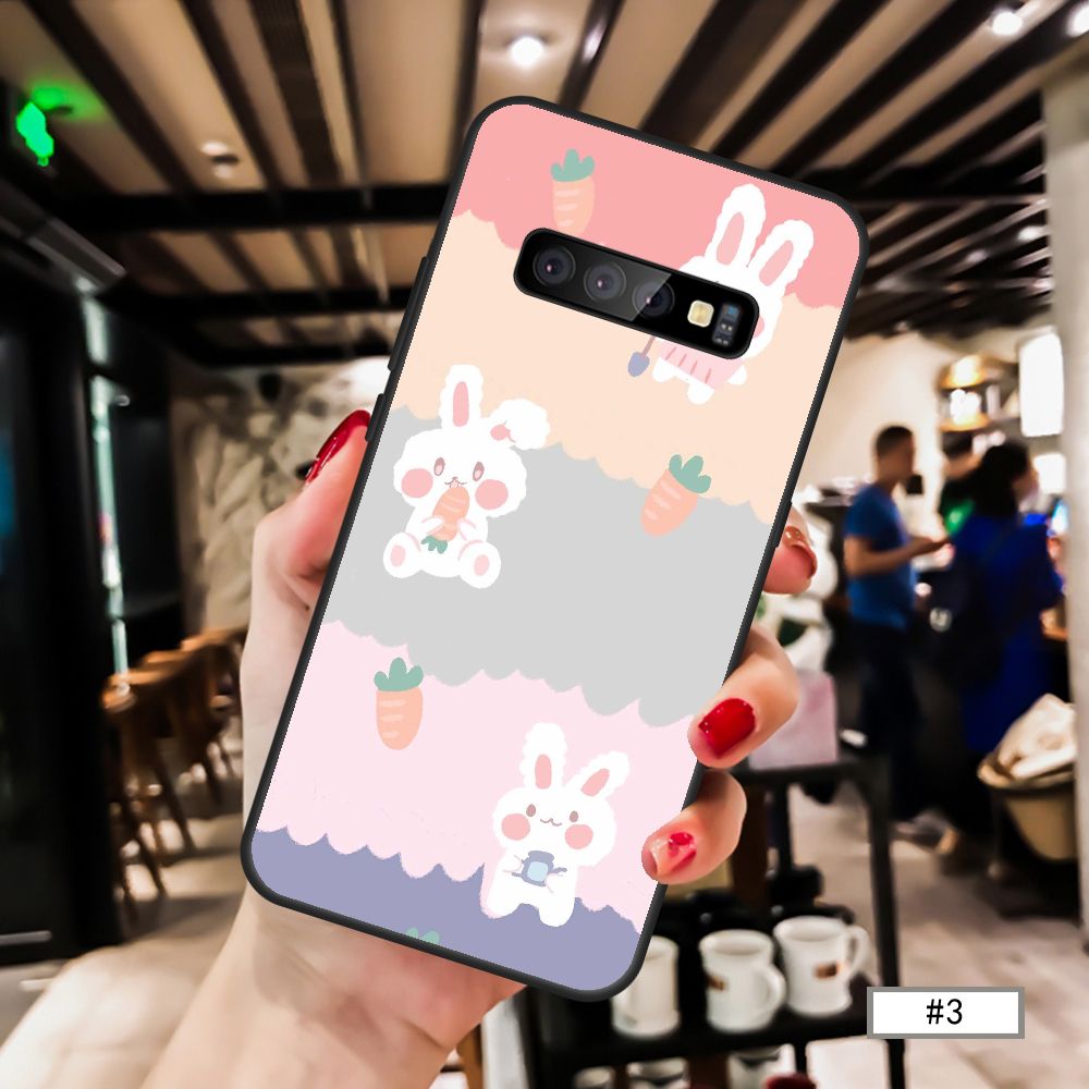 Ốp SAMSUNG Note3 4 5 5 Note8 Note9 10 10+ M20 M40 A60 Cute bunny Casing Soft Case Cover