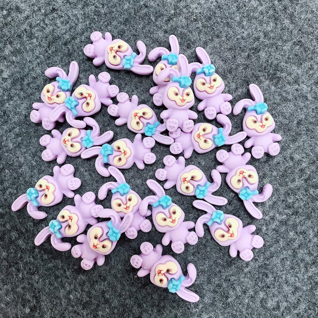 Charm hình thú trang trí slime, làm ốp , đồ chơi