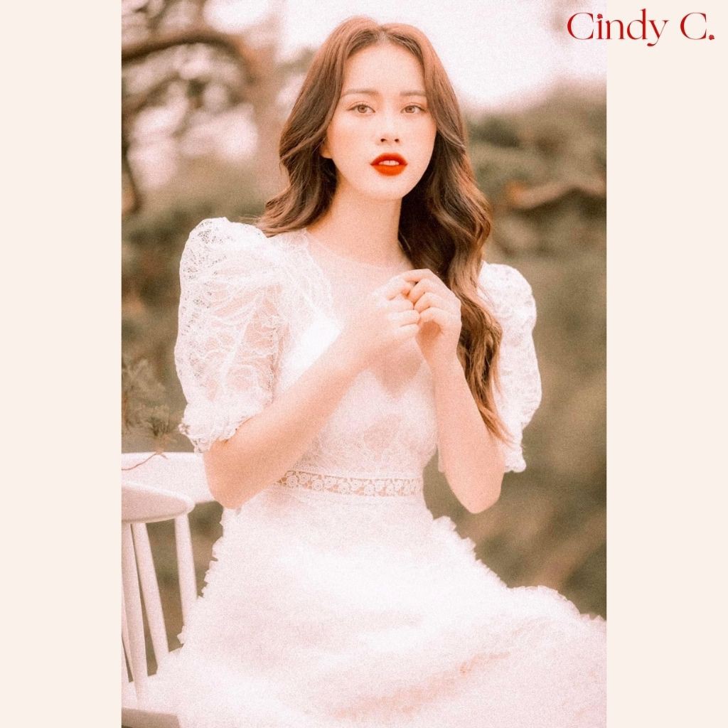 [Mã LT150 giảm 150k đơn 699k] Đầm Rosie CINDY C chất liệu ren cao cấp sang chảnh S21787 / S21001 / S21016 | BigBuy360 - bigbuy360.vn