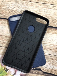 Ốp lưng iPhone 7 Plus Dẻo giả da vân bóng siêu bền