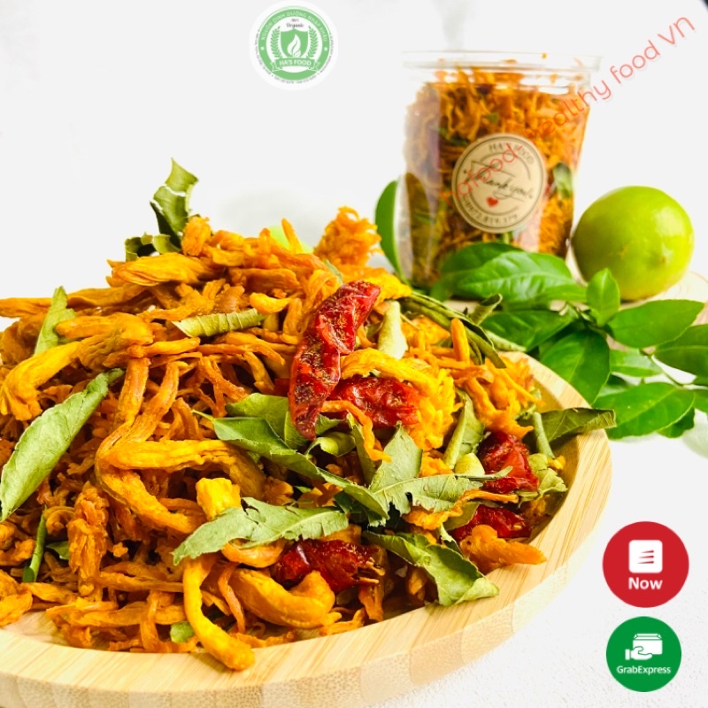  Khô gà lá chanh ăn cực ngon hafood, ăn là phê hộp 200 gr | BigBuy360 - bigbuy360.vn