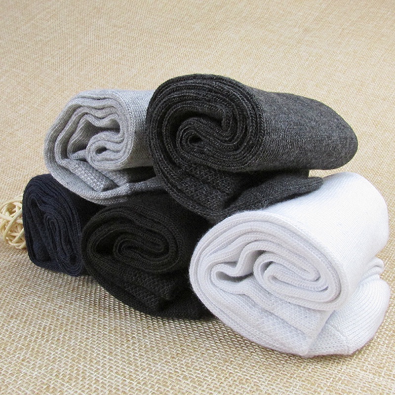 Vớ thể thao chất liệu cotton mềm mại thời trang mùa đông cho nam