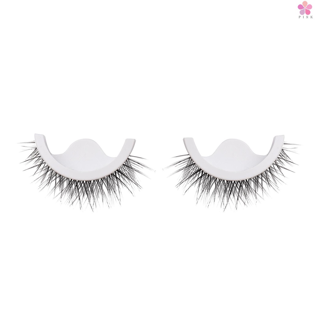 [Hàng mới về] Cặp lông mi giả 3D dài cong tự dính kèm hộp đựng tiện lợi  | BigBuy360 - bigbuy360.vn