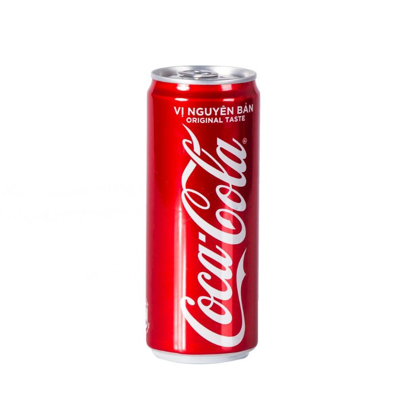Coca lon 330ml siêu thumbnail