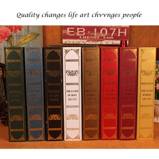 Đồ trang trí dạng quyển sách bằng gỗ hình quyển sách cổ điển