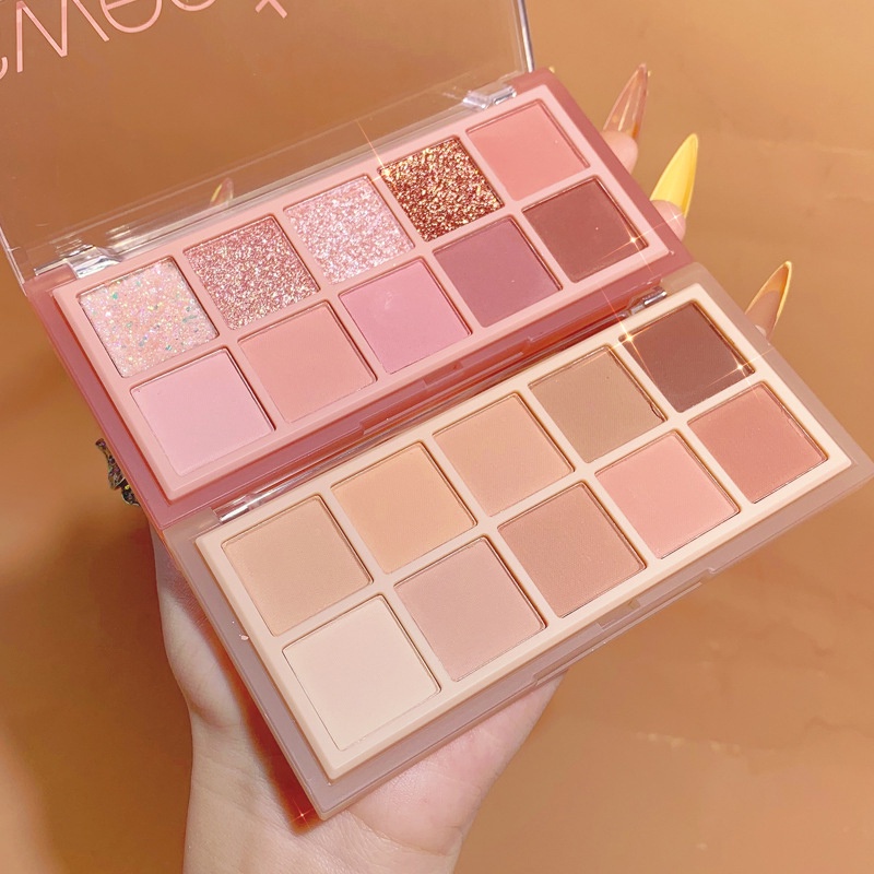[Hàng mới về] Bảng phấn mắt Sweet Mint 10 màu bạc hà ngọt ngào YR