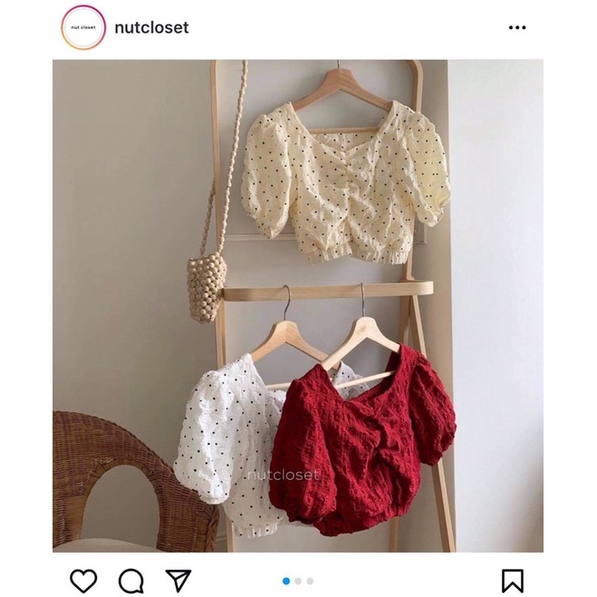 Áo crop top nutcloset