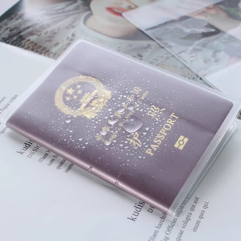 Bao bìa vỏ bọc Hộ Chiếu - Bao nhựa cho Passport