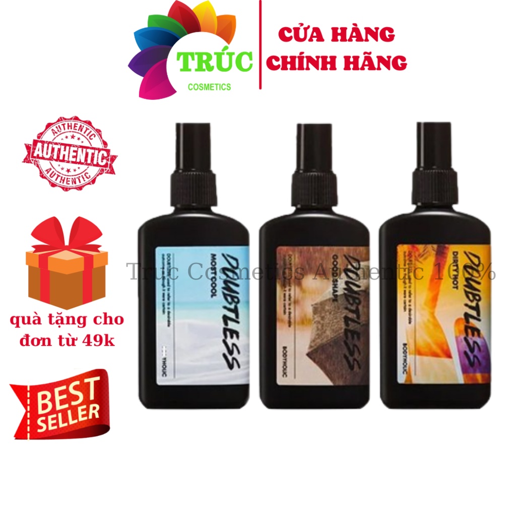 Xịt Thơm Toàn Thân Cho Nam Bodyholic Doubtless Hair & Body Mist 100ml