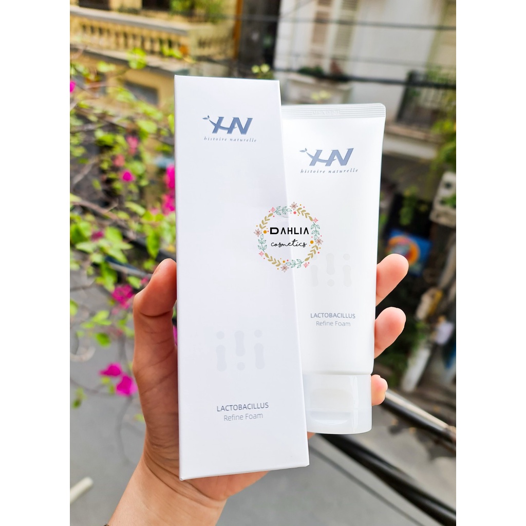 Sữa rửa mặt chứa lợi khuẩn HISTOIRE NATURELLE Lactobacillus Refine Foam 120g